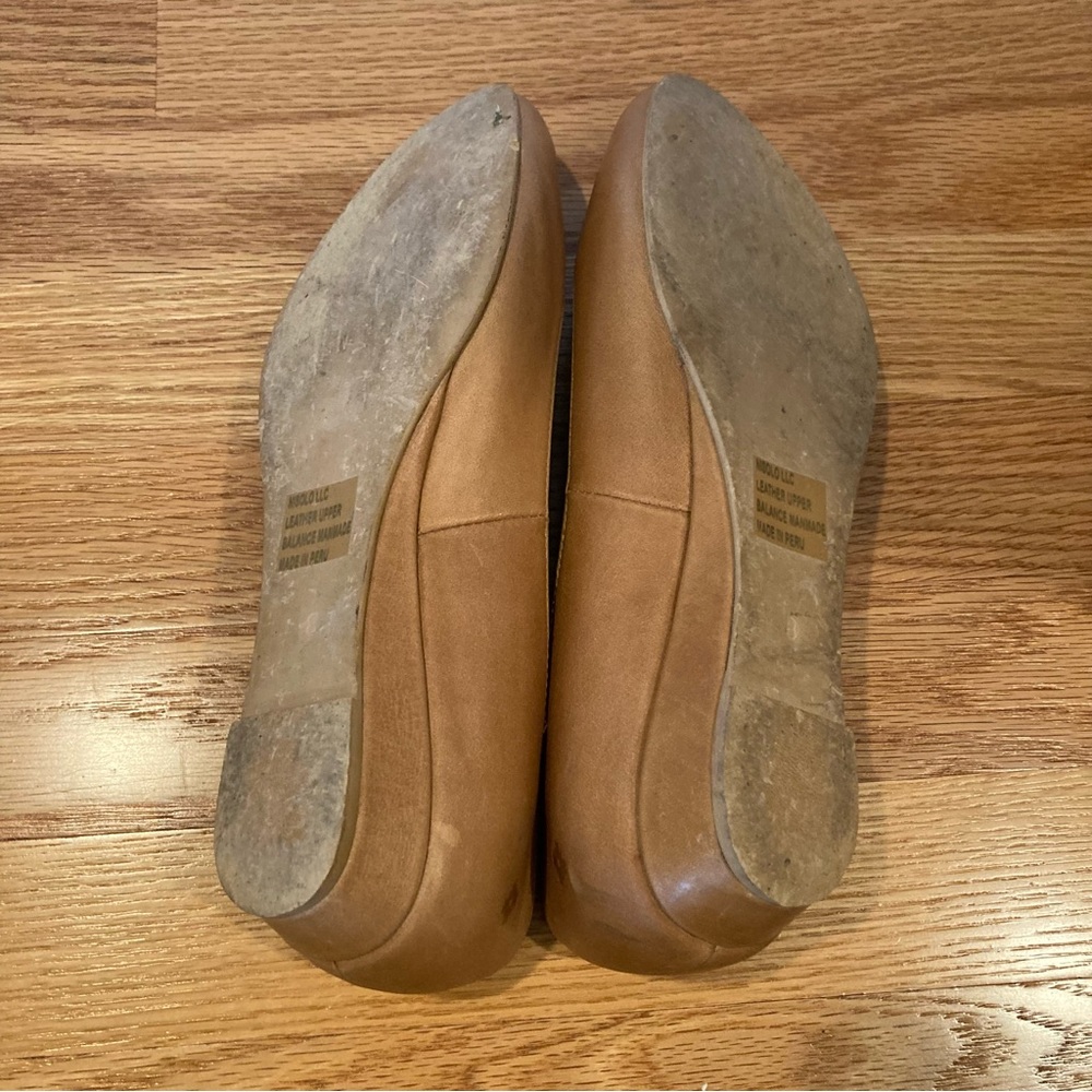 Nisolo Mendez Low Wedge Ballet Flats 8 - Picture 7 of 10